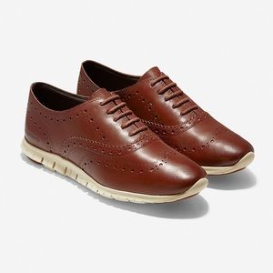 Cole Haan Zerogrand Wingtip Oxford Leather Shoes